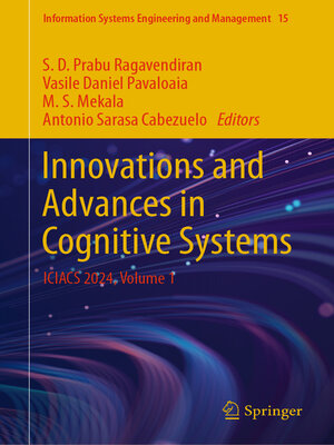 cover image of Innovations and Advances in Cognitive Systems
